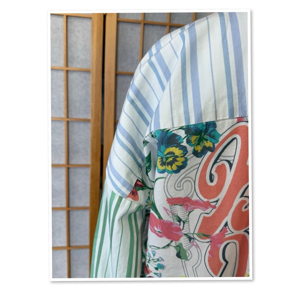 Anthropologie Poplin Long-Sleeve Button-Down Shirt - Picture 9 of 16